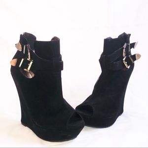 Black Heeled Booties